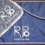 Broderie sur tissu pour Marechalerie