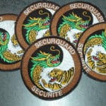 Réalisation d'écusson pour la société Securguard Sécurité