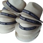 Chapeau avec marquage bandeau pour Montreux Barrière par Léman Broderie